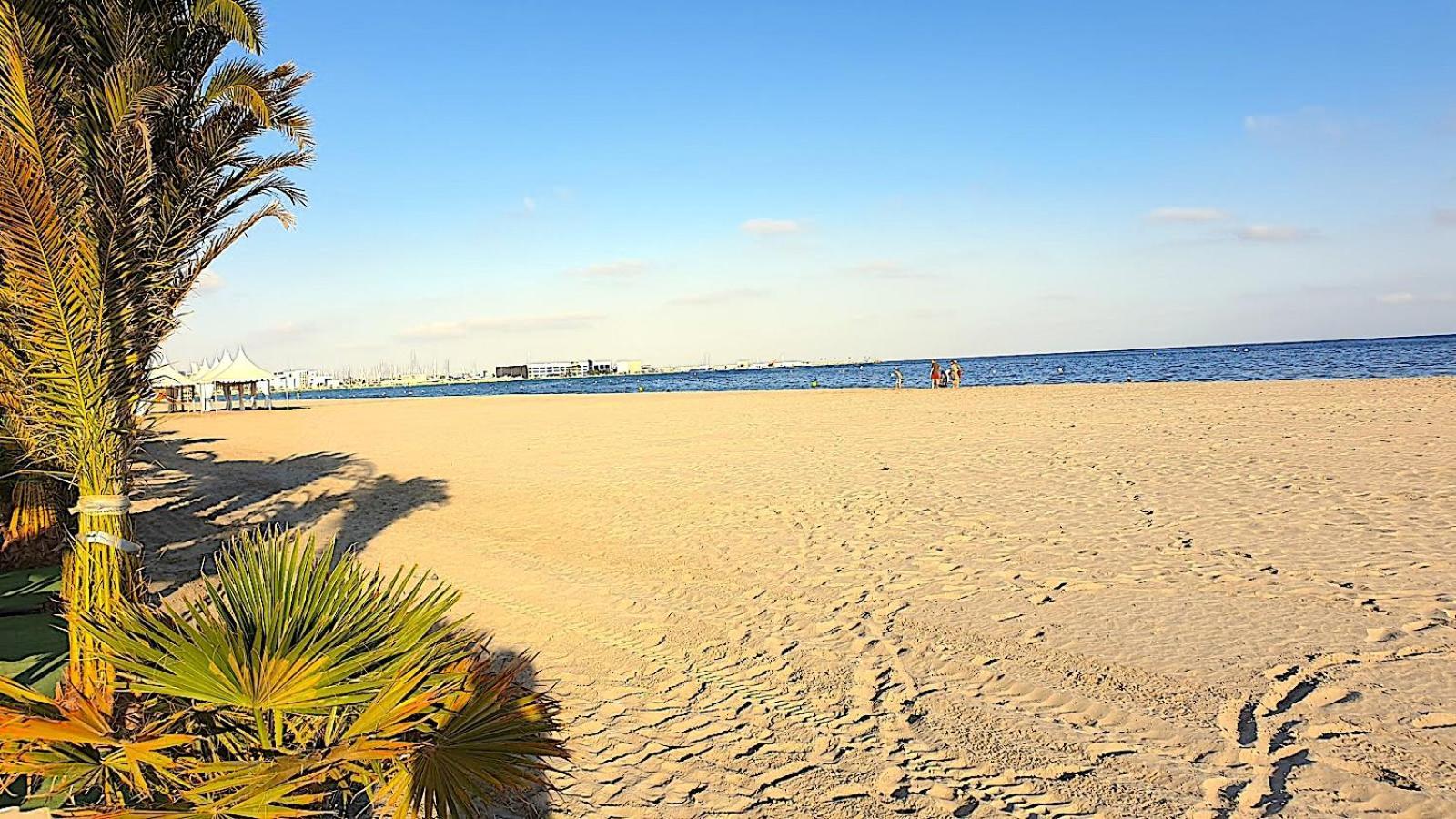 Atico Con Jacuzzi Privado , 1 Min Walk De Playa Levante Санта Пола Экстерьер фото